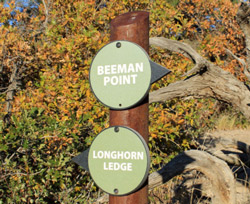 Beeman Point Sign