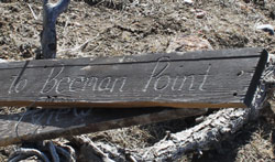 Beaman Point Sign