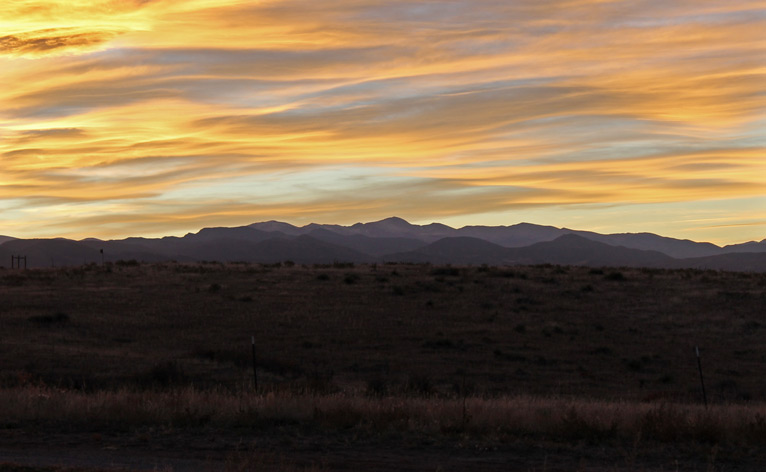 East-West Trail Sunset