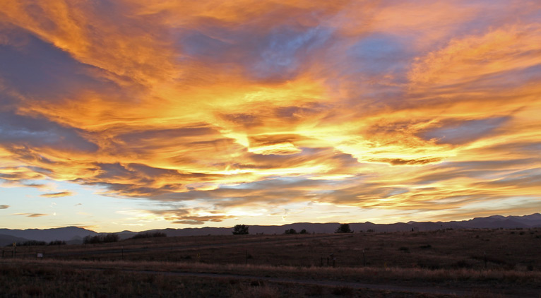 East-West Trail Sunset