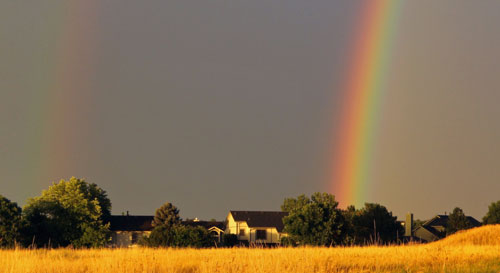 Rainbow from Northridge Park