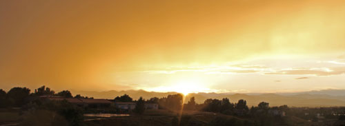 Golden Sunset, Highlands Ranch