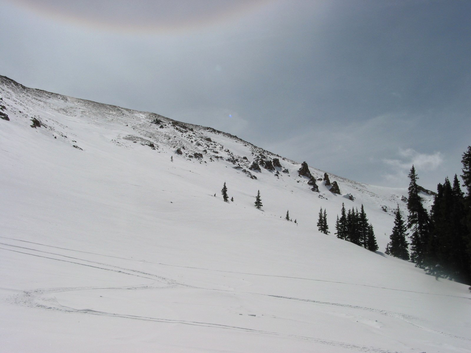 The Catwalk Mini-Bowl.  I've never known exactly how far it's legal to hike up.